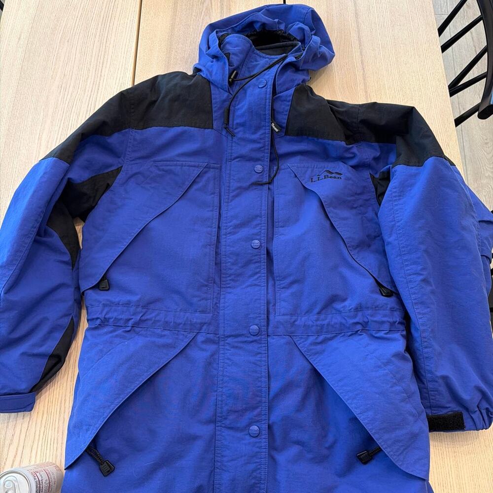 Blue and black vintage llbean